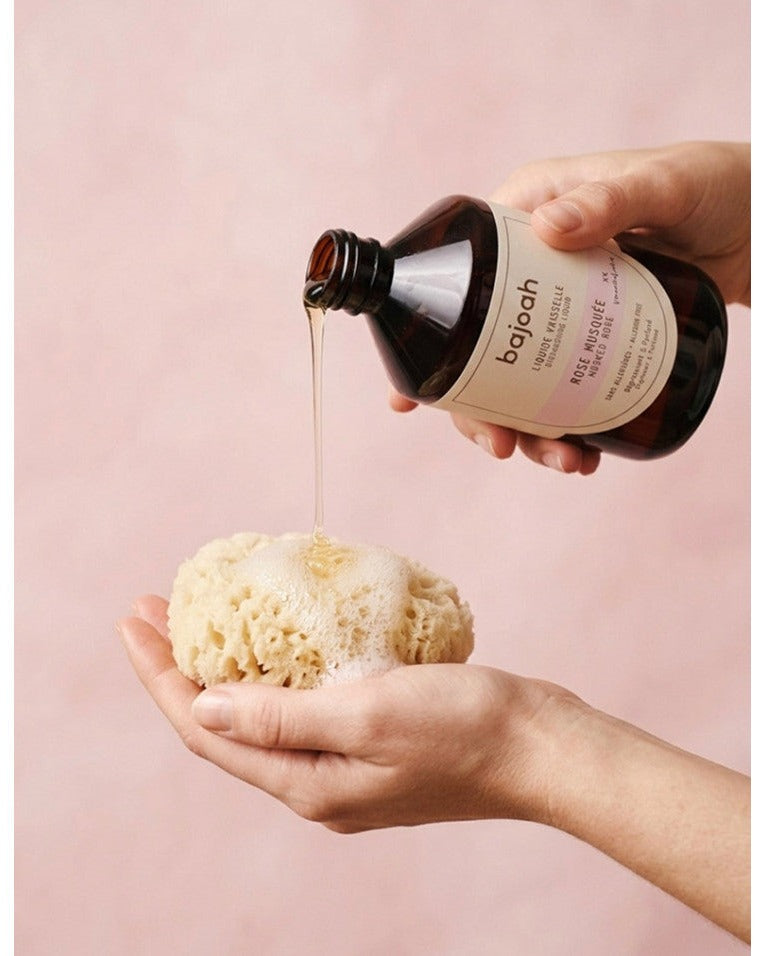 Liquide Vaisselle Rose Musquée — Dégraissant & Parfumé