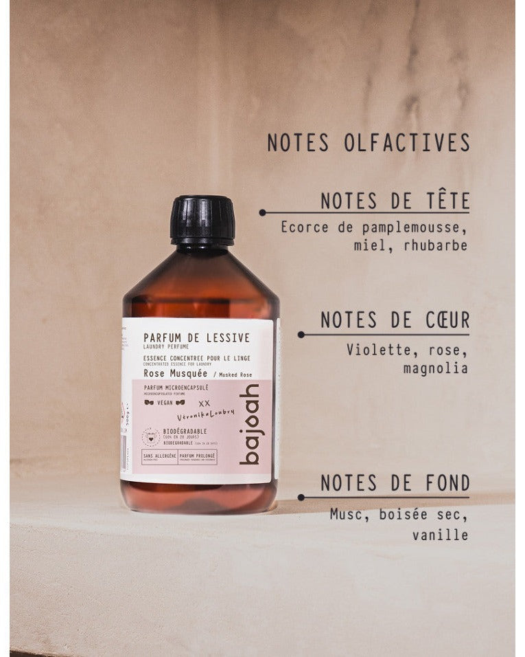 PARFUM DE LESSIVE - ROSE MUSQUÉE